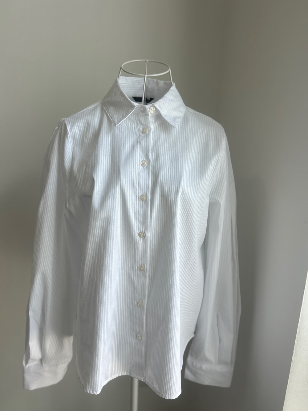 Zara White Button-Down Shirt
